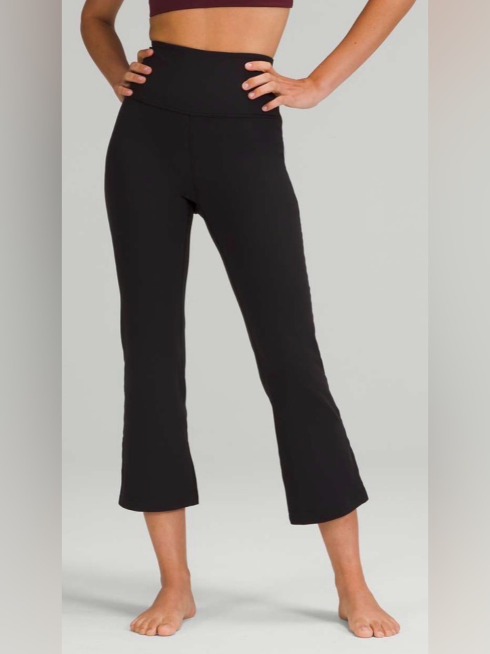 Lululemon Groove Super-High-Rise Crop 23"